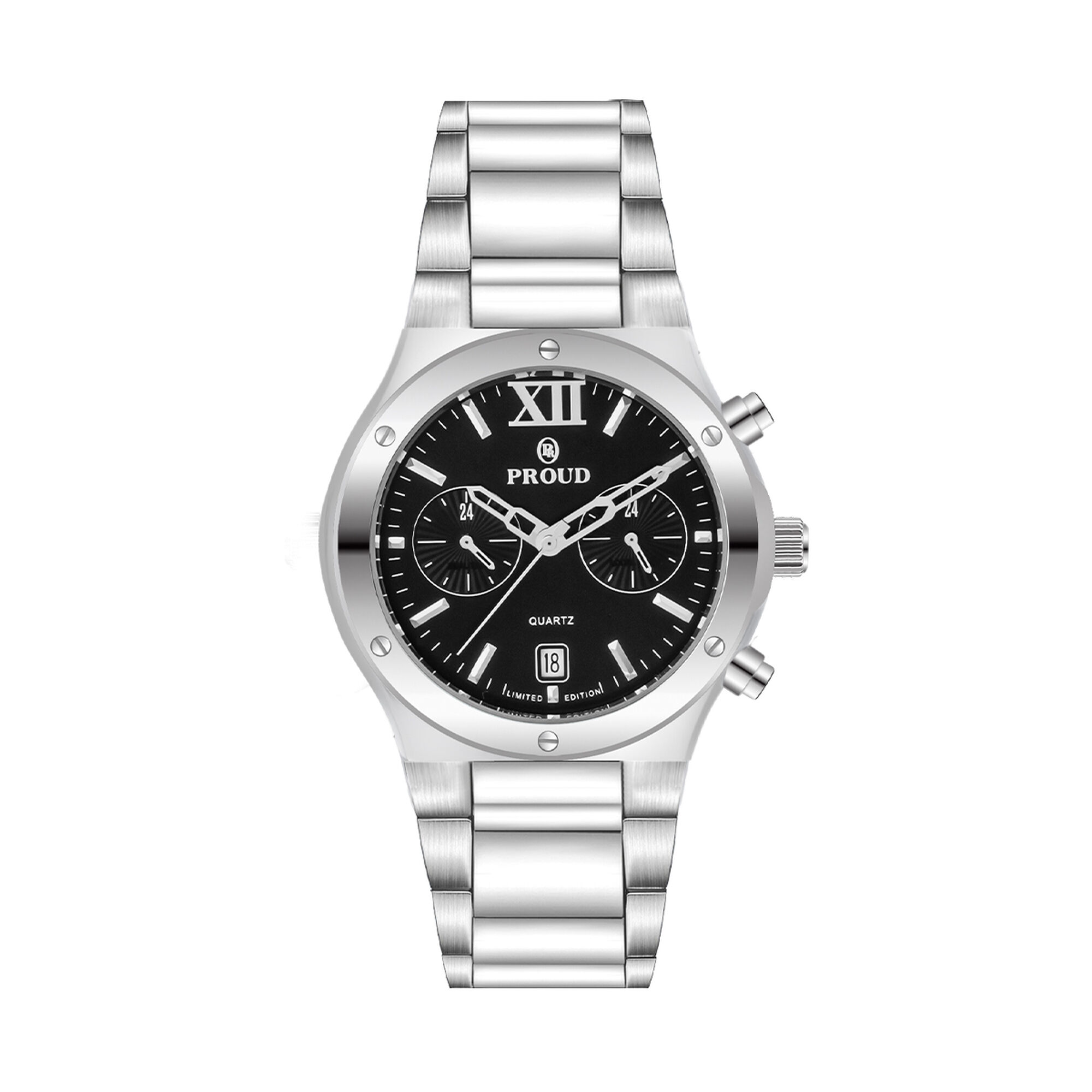 Proud steel Silver Men’s Watch -TF19PR012