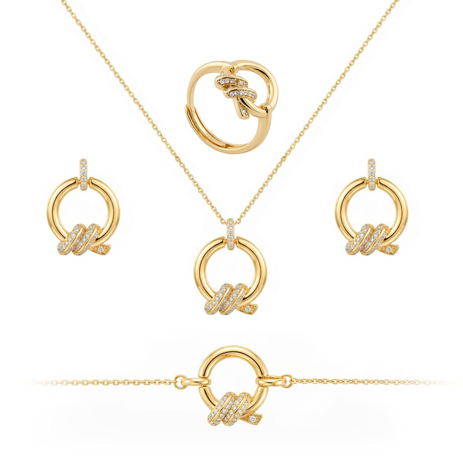 طقم بابيون رباعي B-S04903-G