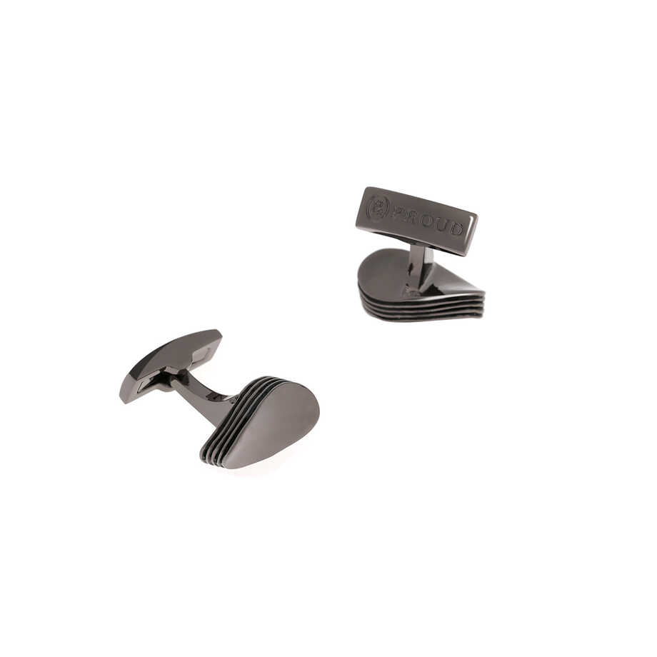 Proud Gray Cufflinks