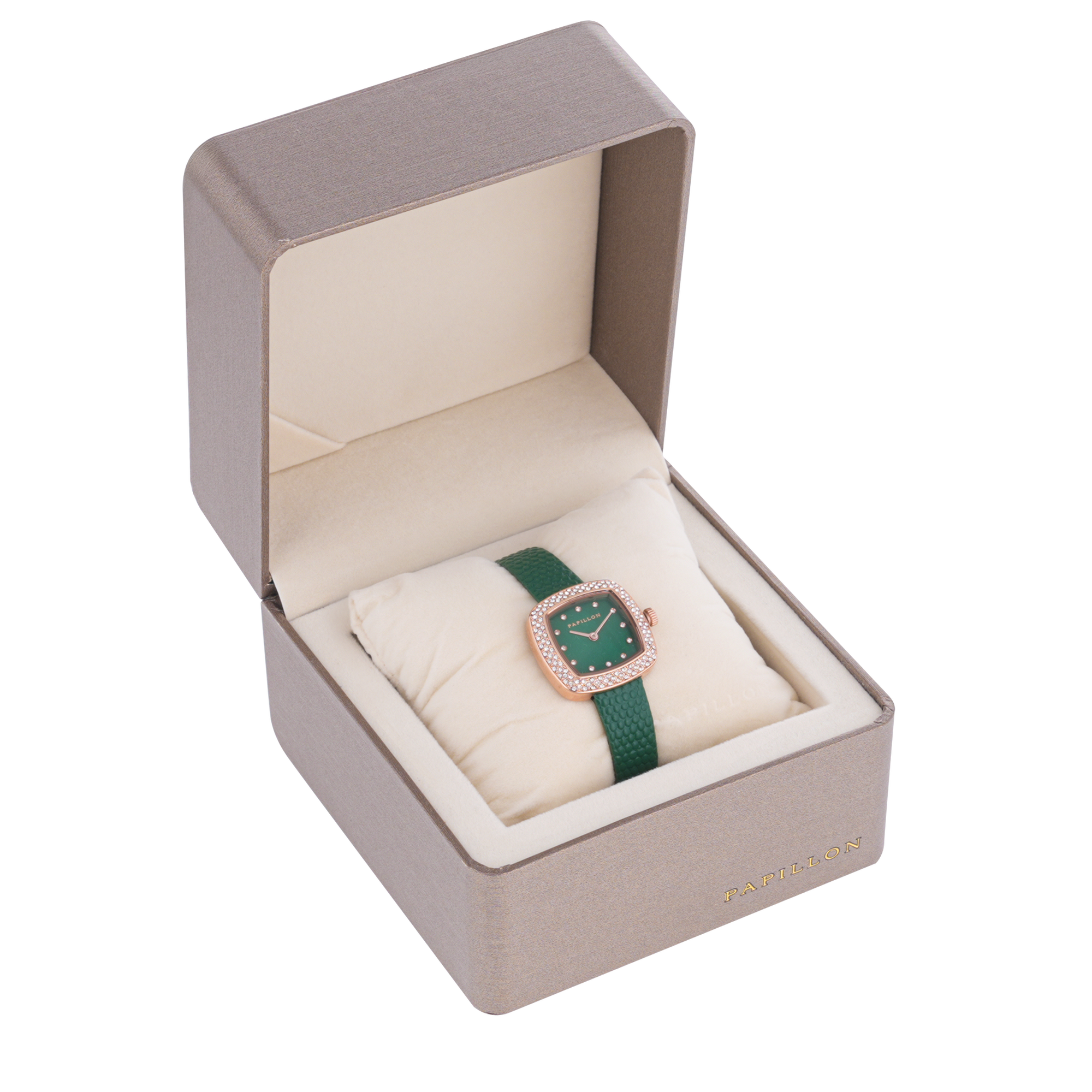 Papillon Watch HZ24 (PL24004C) RG GRN