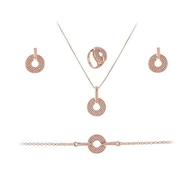 Papillon Accessories Gift Set Rose Gold 4 Pieces