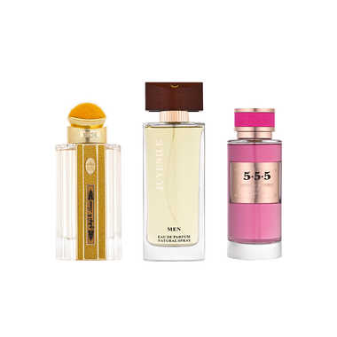 مجموعة عطور ( درعه برايفت555 -مسك وتوفي-جوفنيل )
