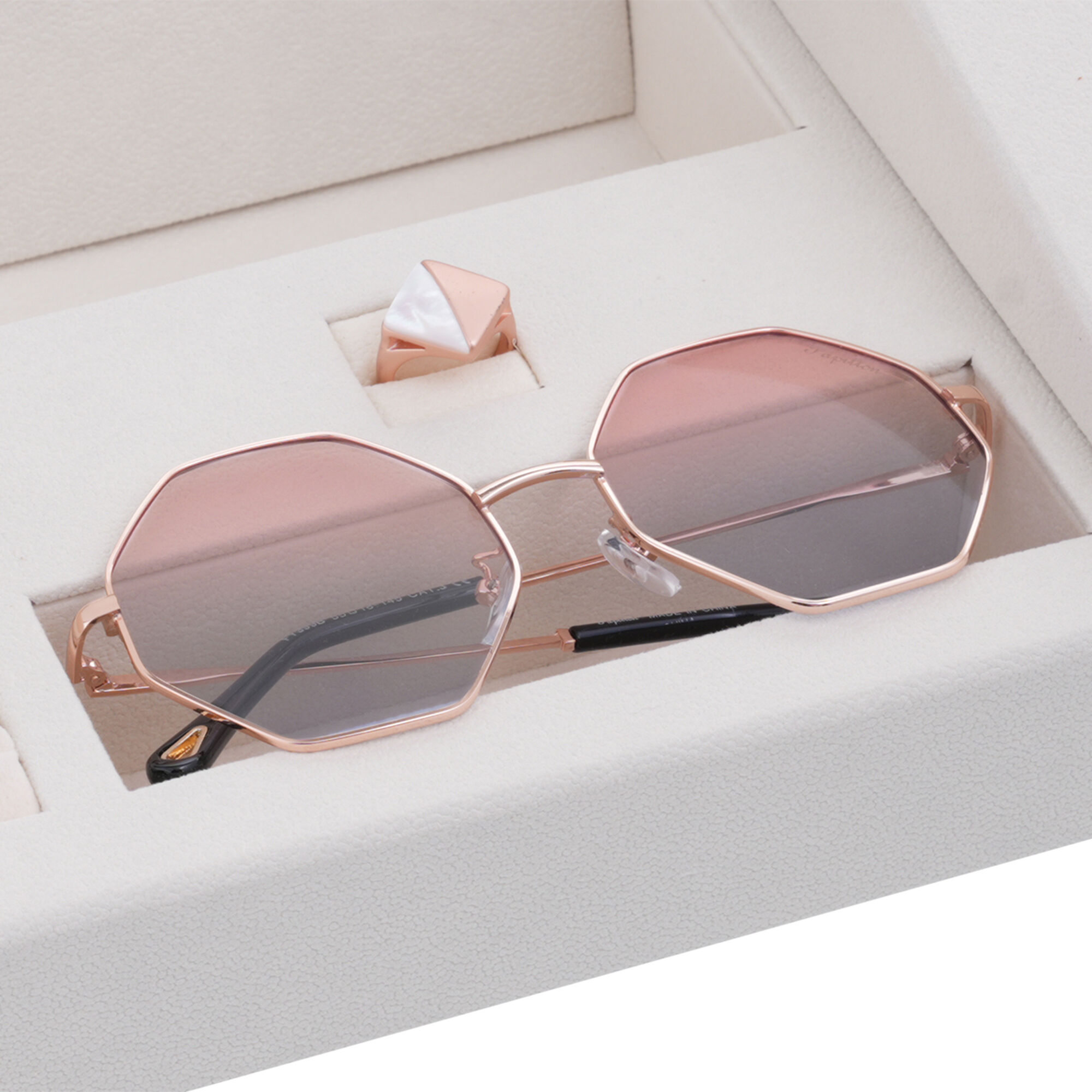 Papillon Accessories Gift Set Rose Gold 6 Pieces