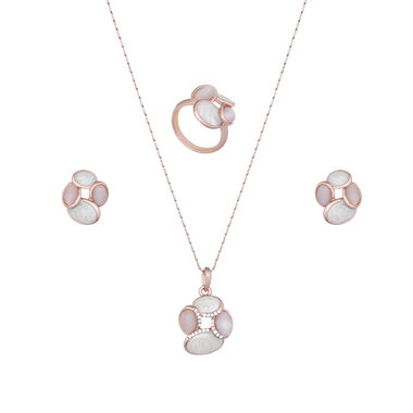 Papillon Accessories Gift Set Rose Gold 3 Pieces