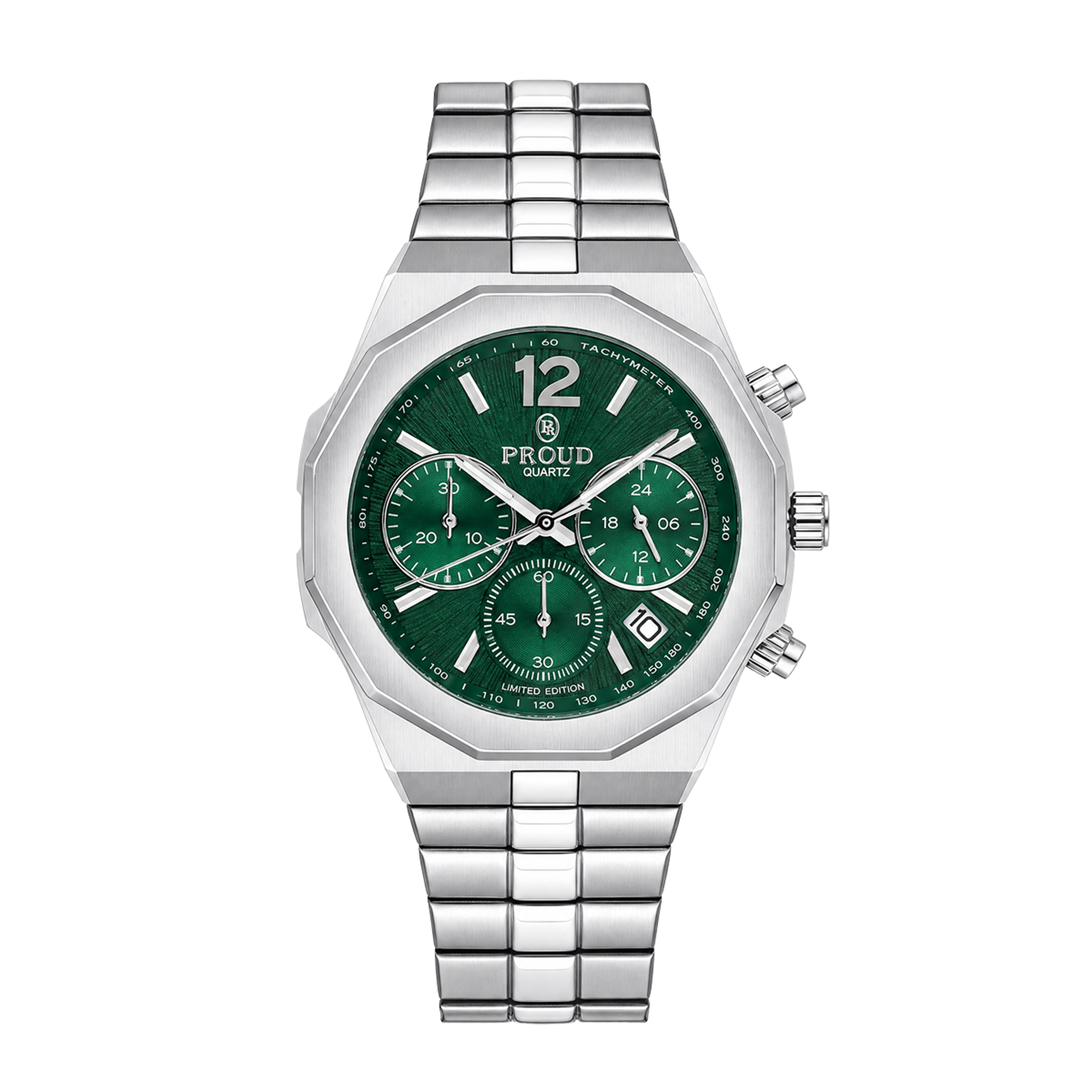 Proud Steel Watch Y24TS (22PR025S)-B-SGreen