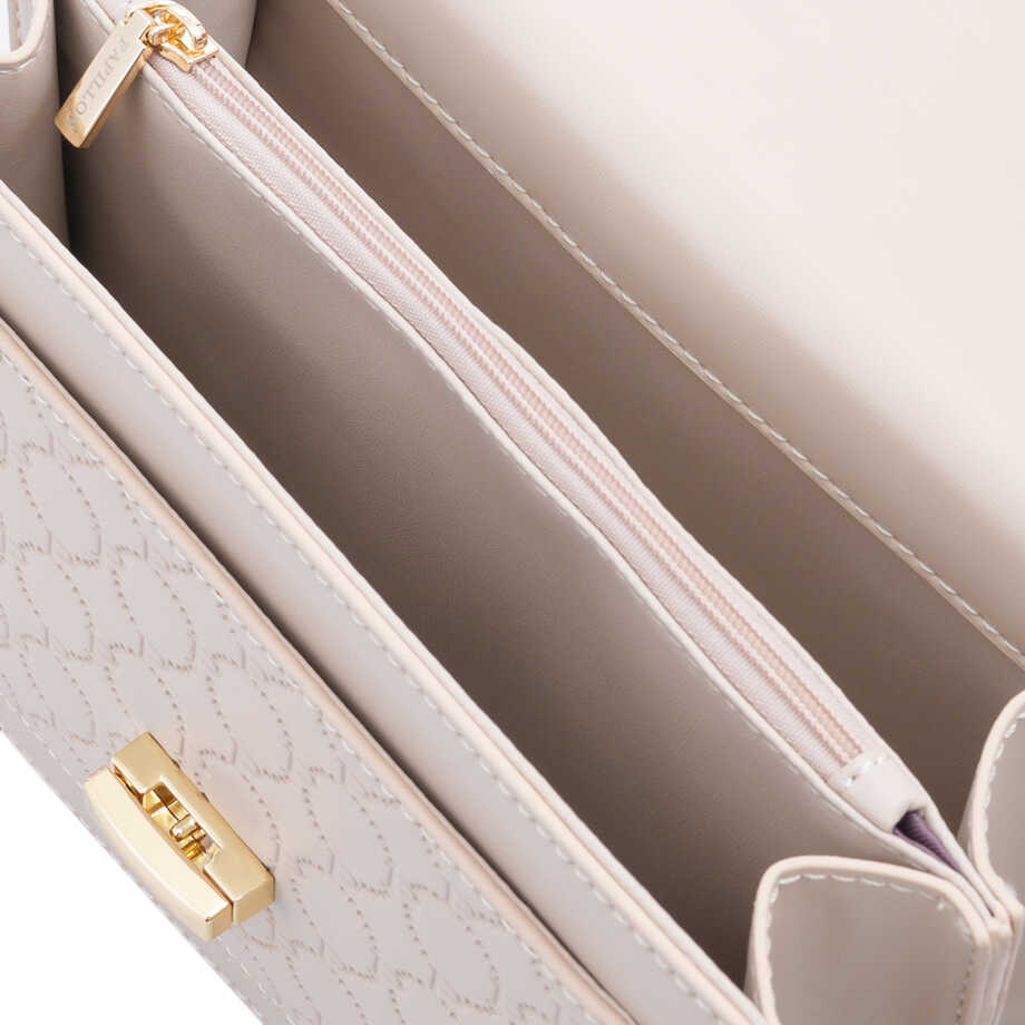 Papillon Handbag Beige- Women&rsquo;s bags-NOR-64738