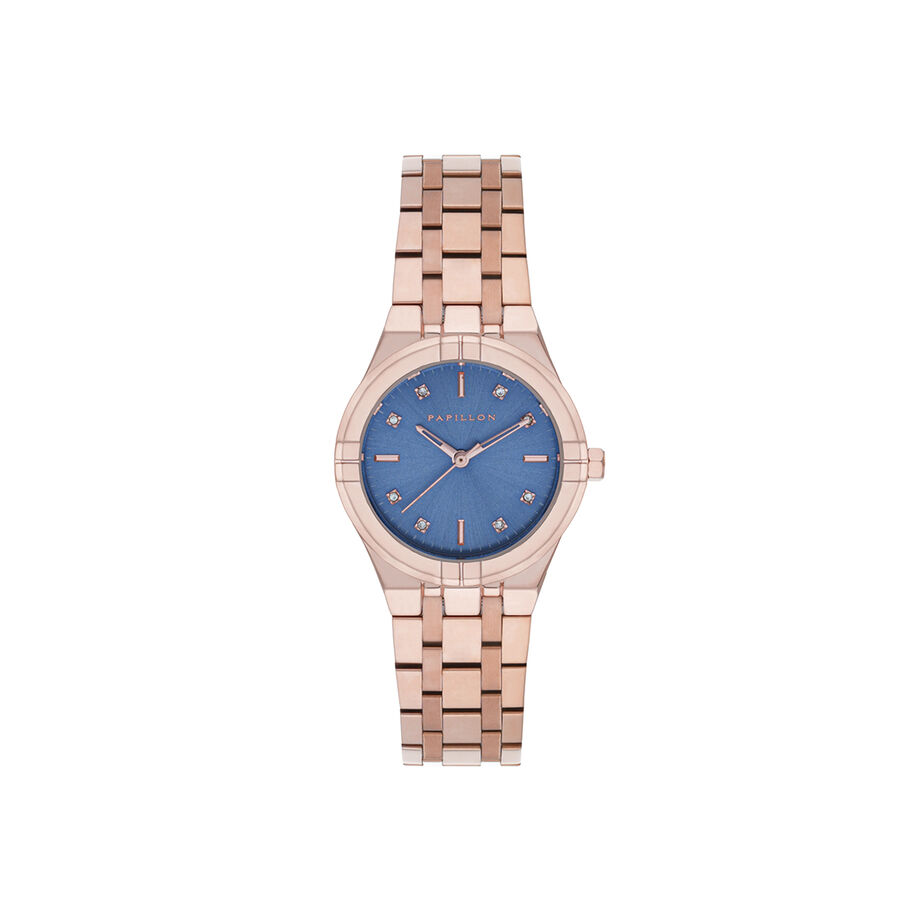 Papillon Watch BG (S22595S-01-C)RG + Box