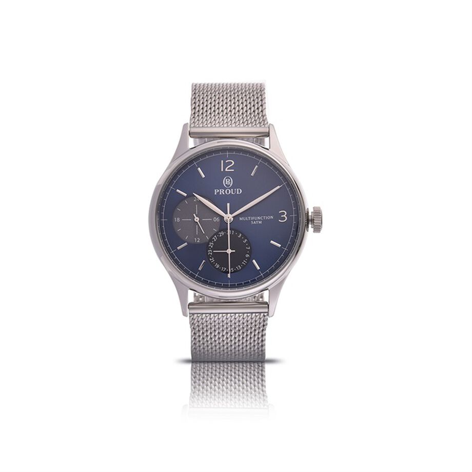 ساعة براود ستيل فضي رجالي- AOSA590DE