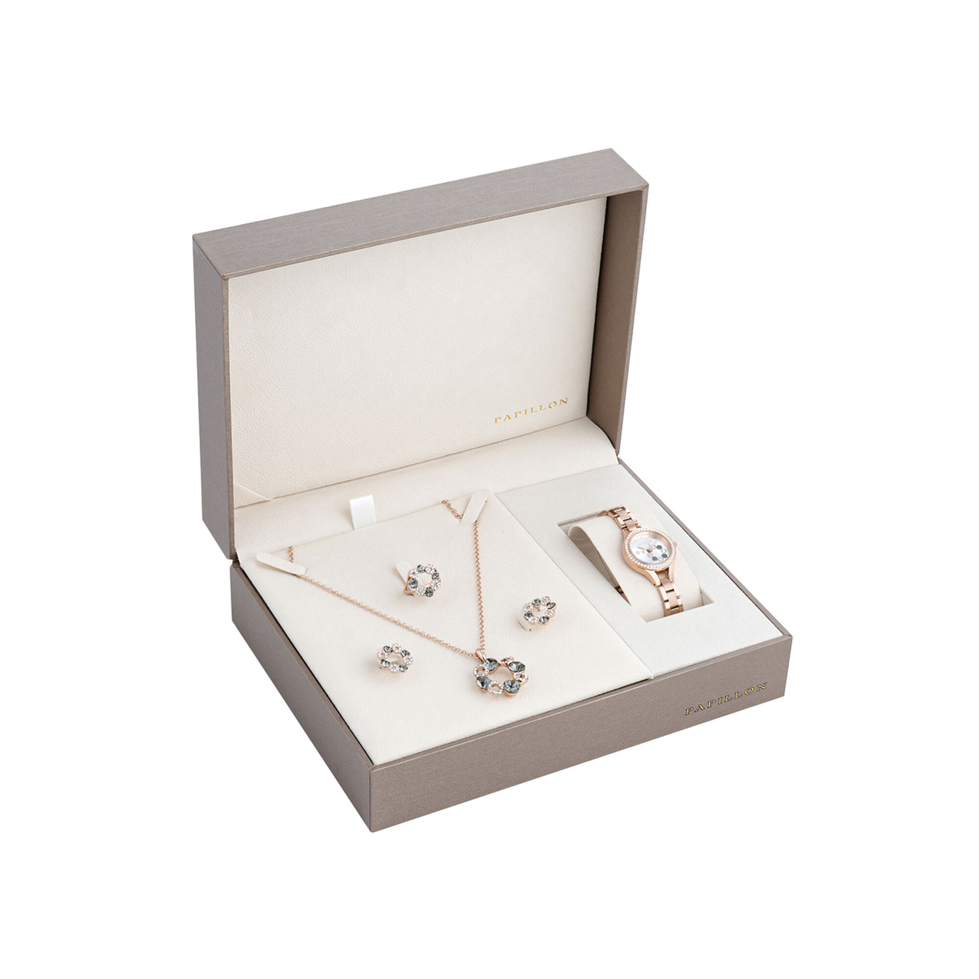 Bow Trio Set + Watch (S22473S-01-C) RG
