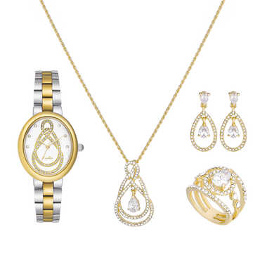 Papillon Accessories Gift Set Gold 4 Pieces