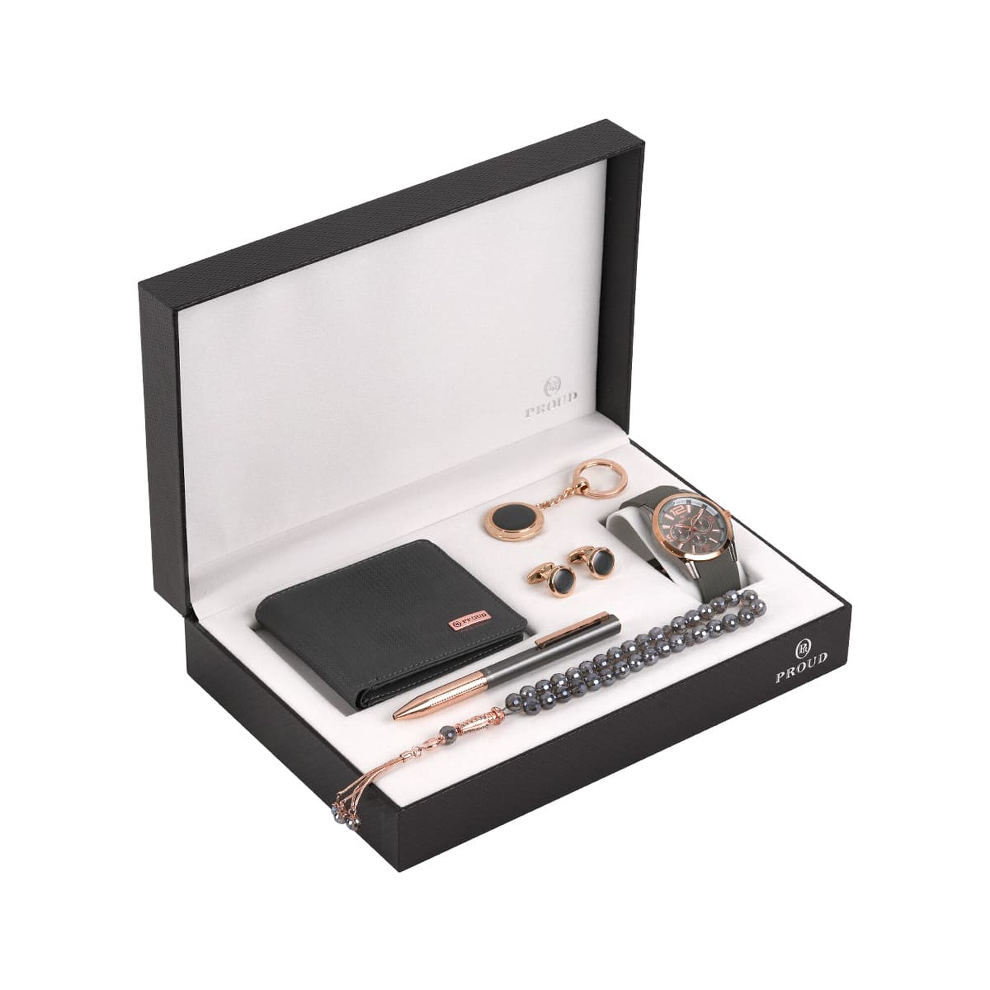 Proud accessories giftset gray 6 pcs.
