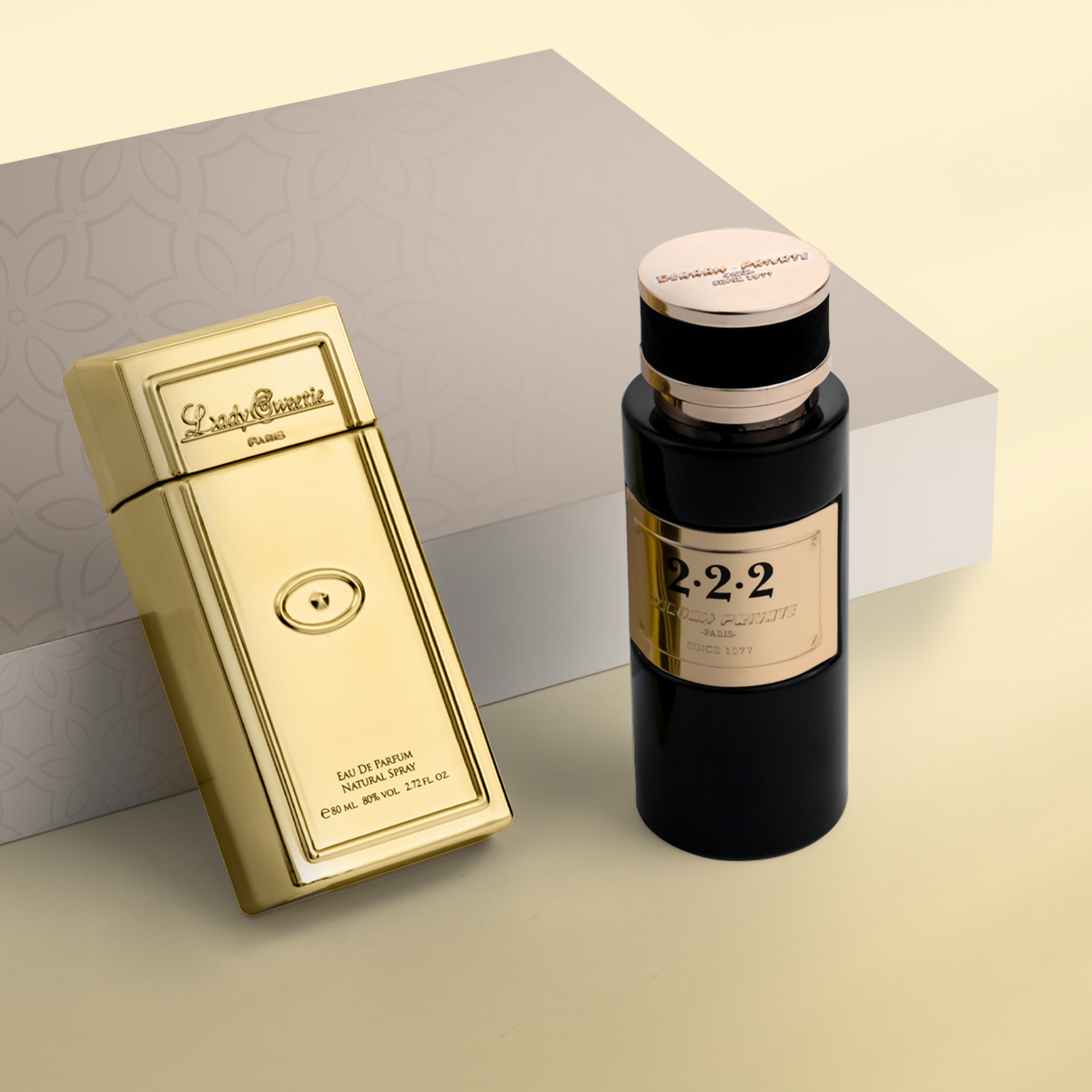 مجموعه الشهر (عطرليدى سويتى 80مل + عطر درعه برايفت222 100 مل