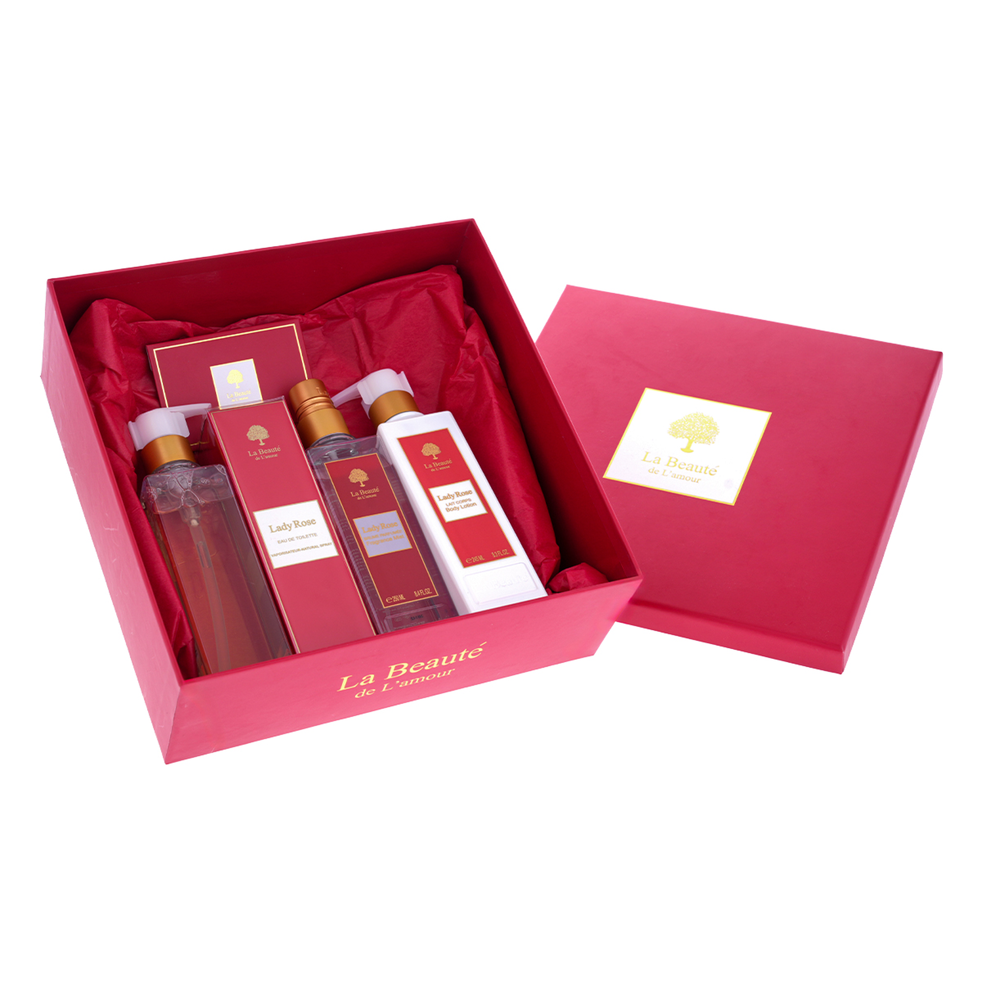 Lady Rose 4-Piece La Beaute Collection Set