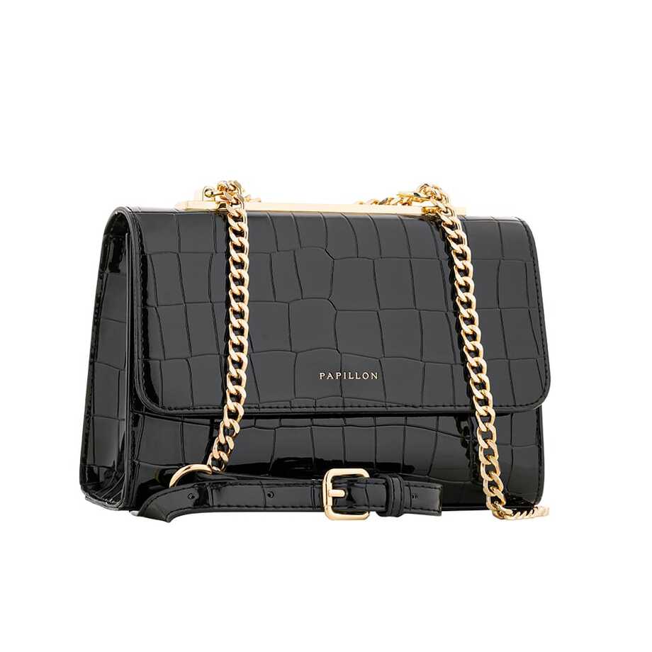 Papillion Shoulder Bag NOR-64750 Black