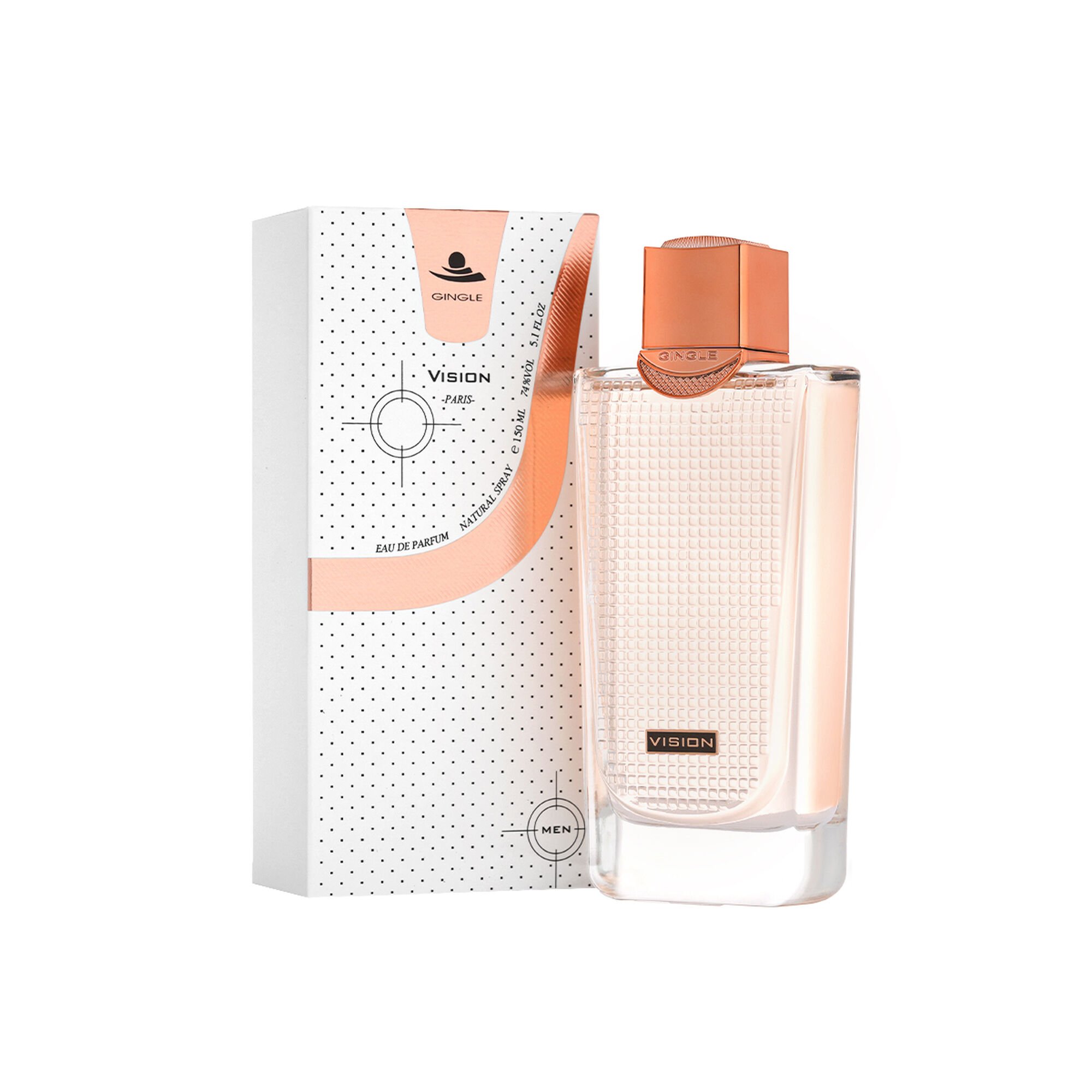 Vision Perfume for Men by Gingle 150 ml