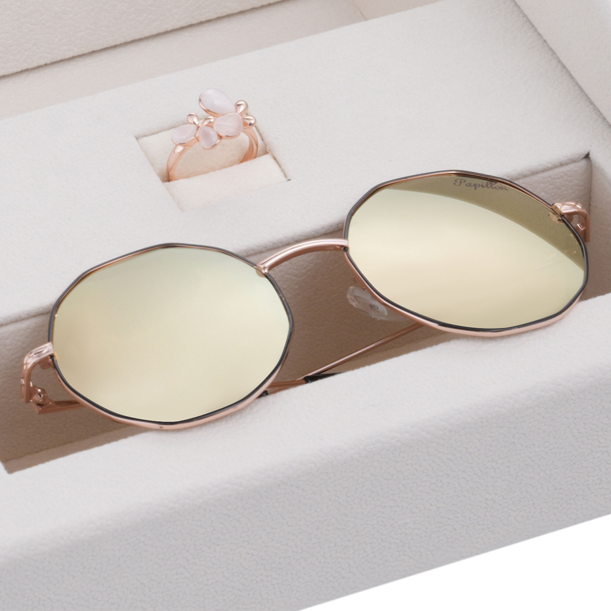 Papillon Accessories Gift Set Rose Gold 6 Pieces