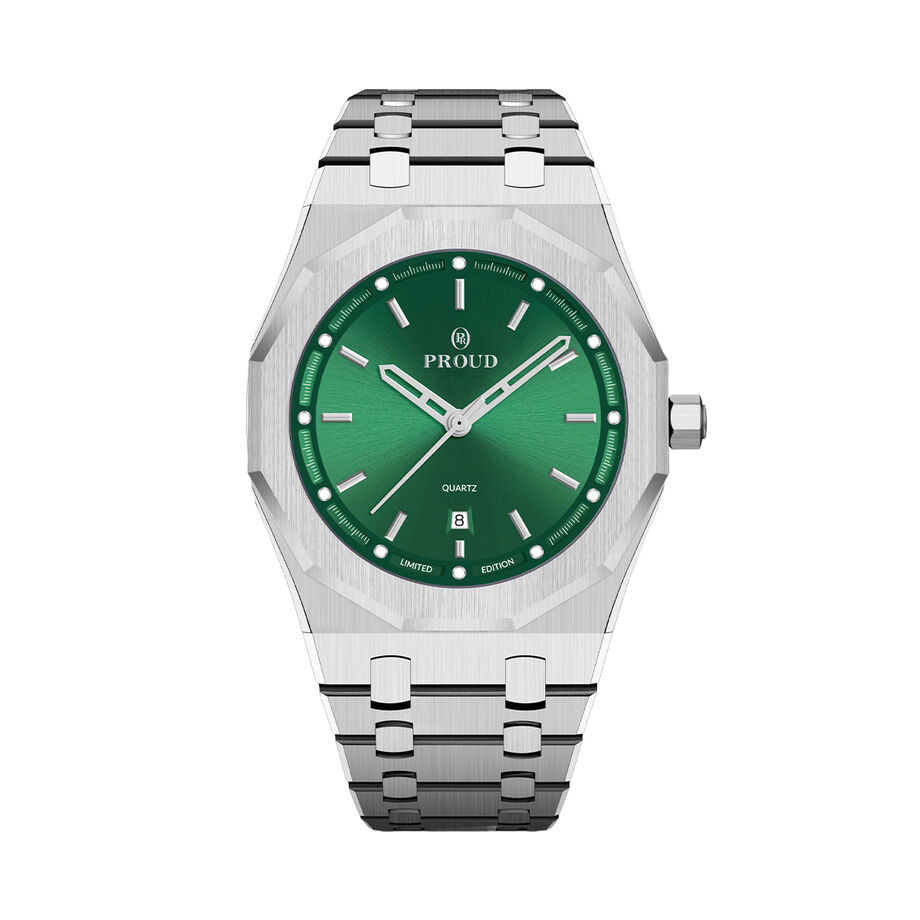 Y24TS(22PR038S)-B-SGreen ساعة براود أستيل