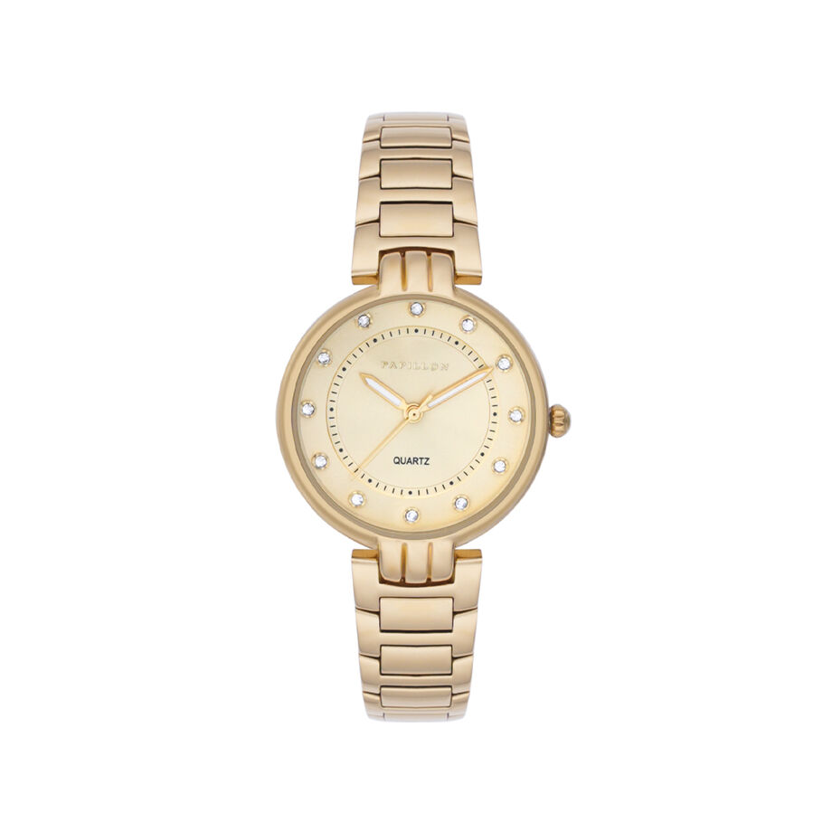 Steel PAPILLON Watch Gold