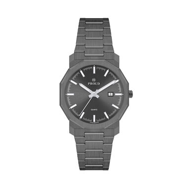 Proud Steel Y24TS(22PR054S)-D-Gun Watch + Box