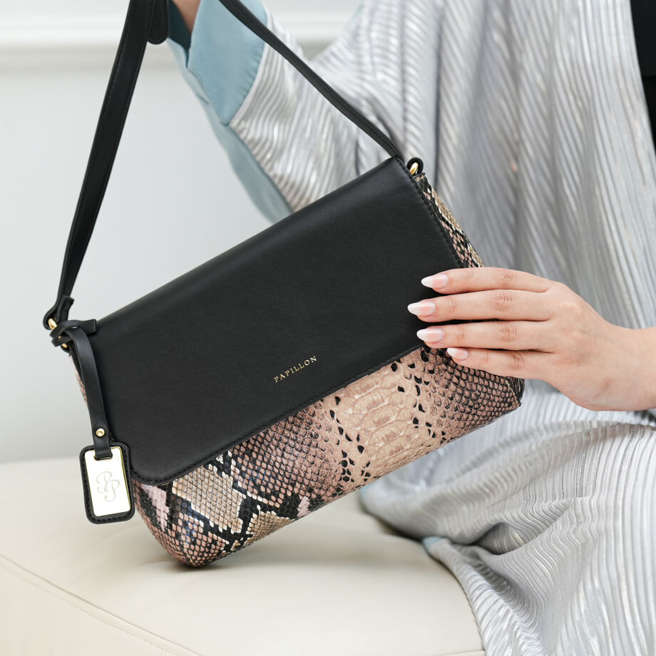 Papillon Crossbody bag Black- Women’s bags - NOR-81360B