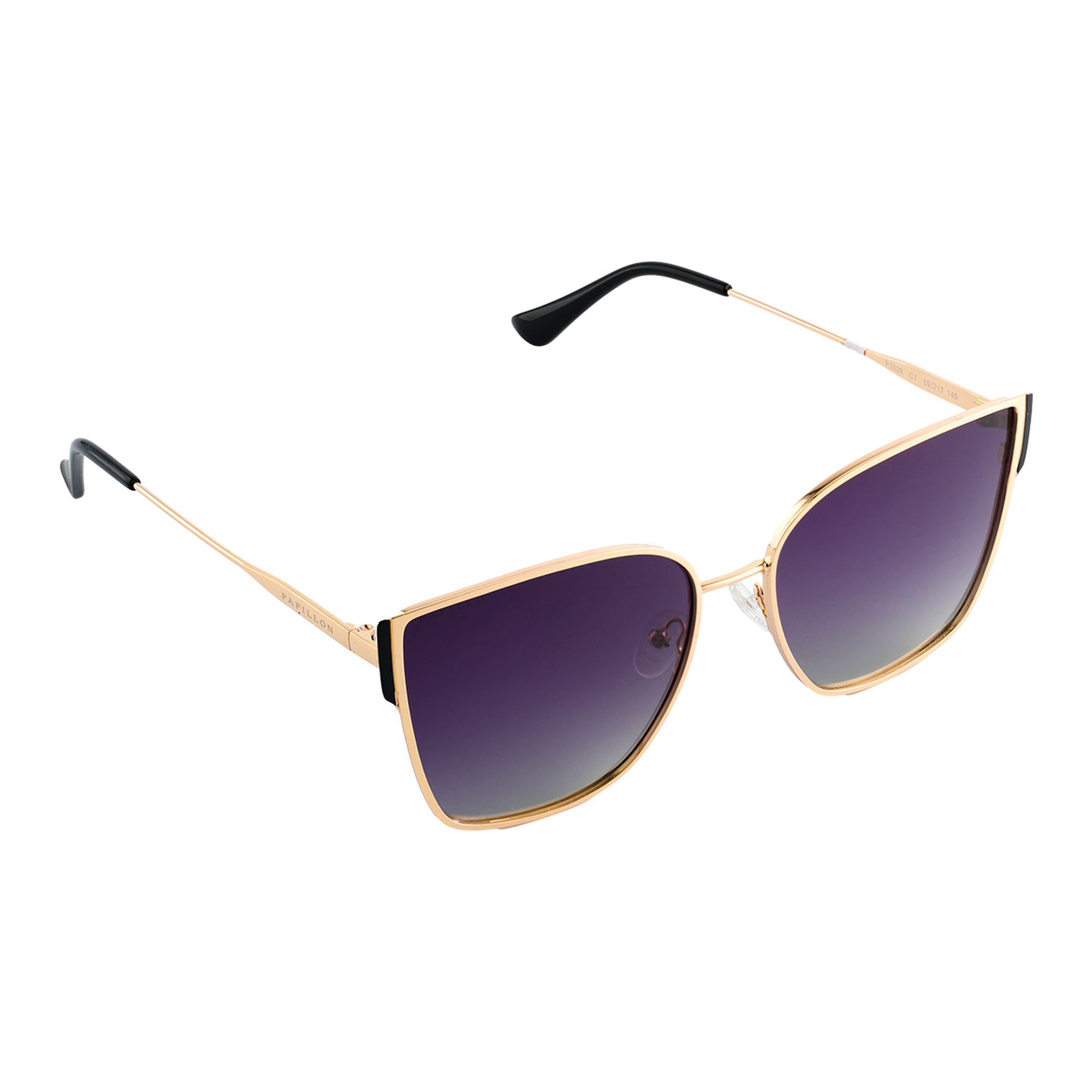 PAPILLON P2009 C1 Women's Cat-Eye Sunglasses