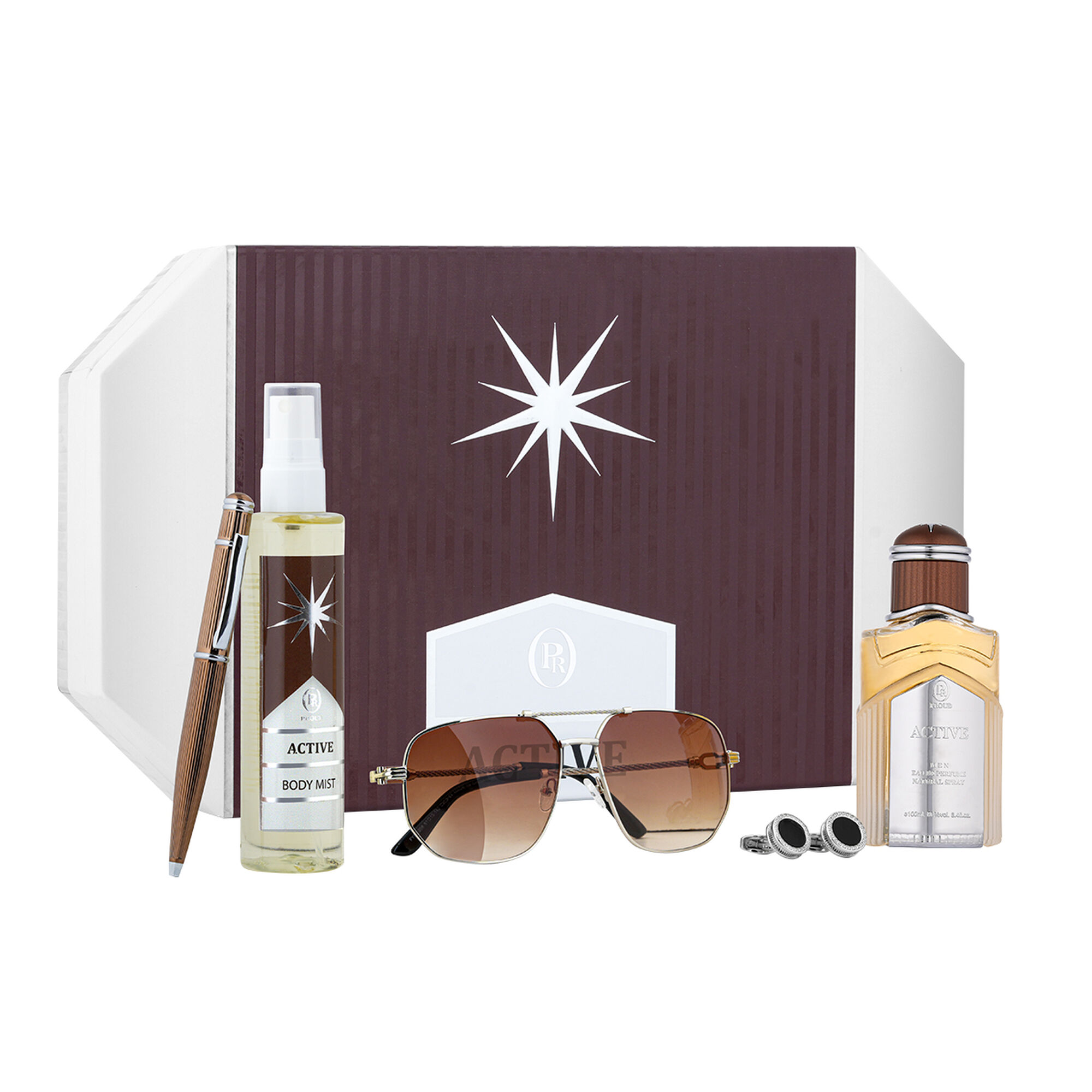 Active men's accessory-care kit