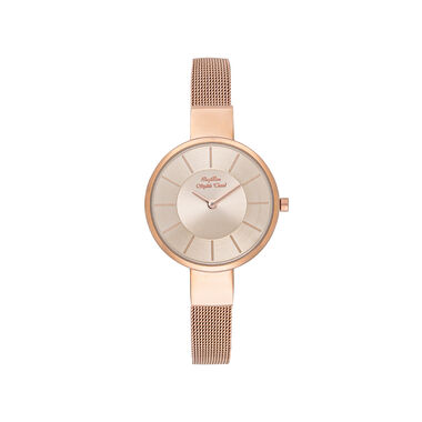 Steel PAPILLON Watch Rose Gold