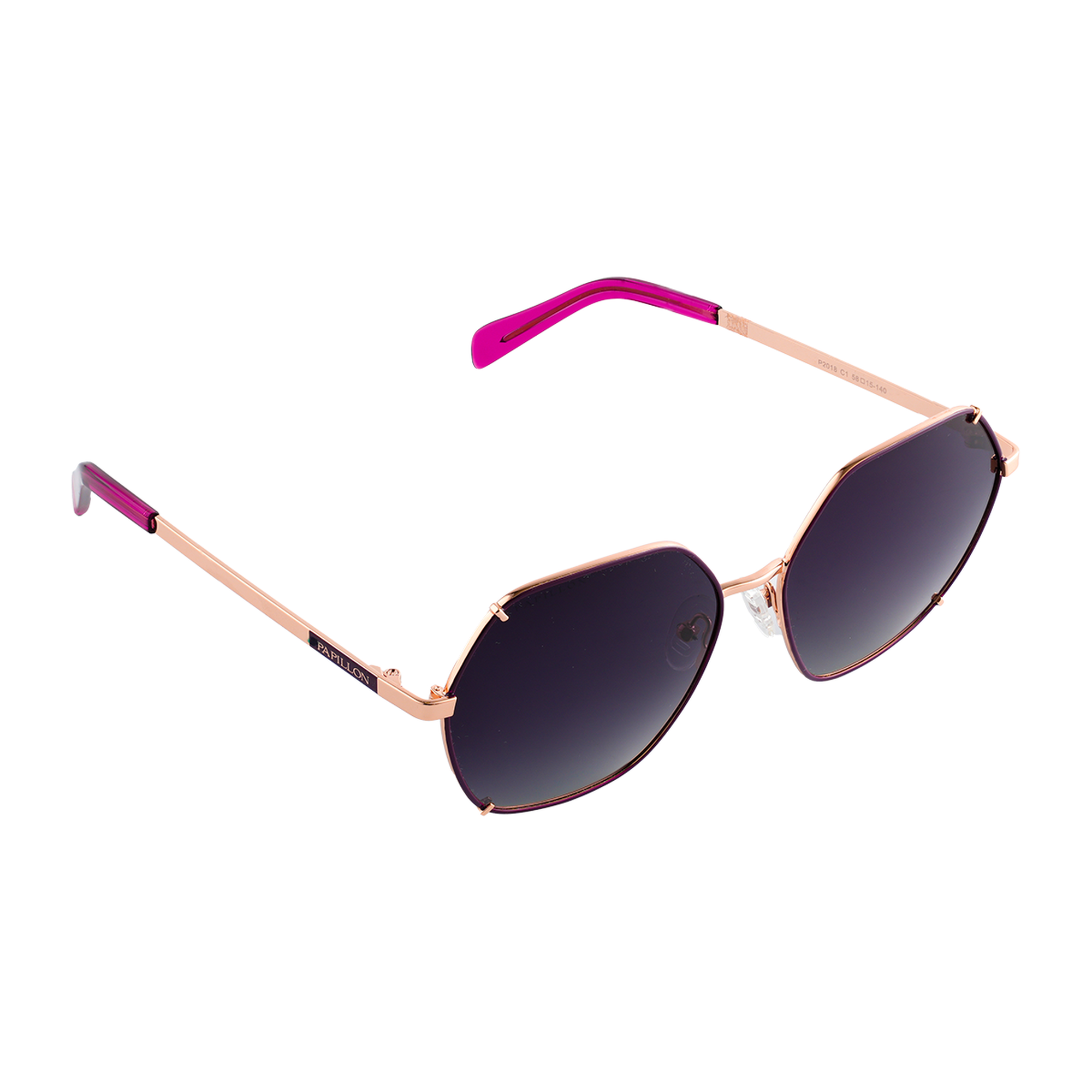 PAPILLON P2018 C1 Women's Geometric Sunglasses