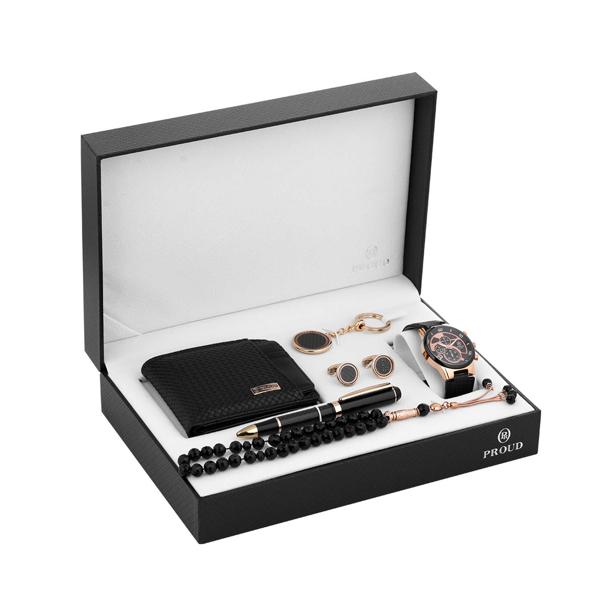 Proud accessories giftset rosegold 6 pcs.
