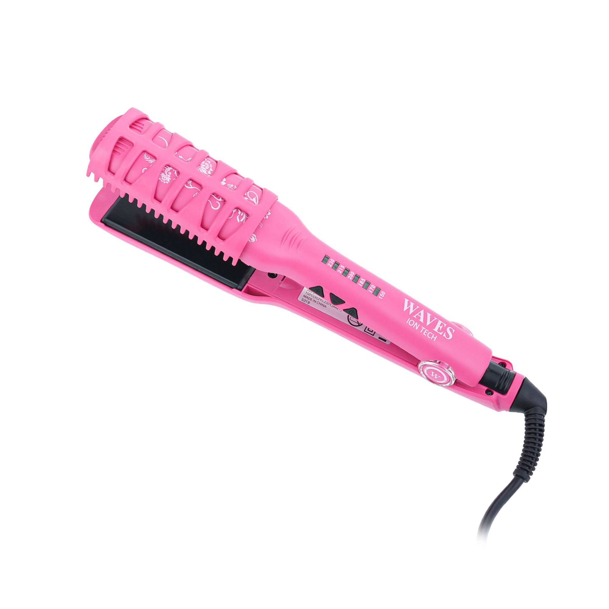 سيراميك الشعر ويفز WA3300-Kit/Pink