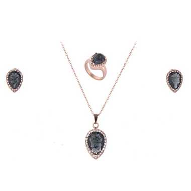 Papillon Accessories Gift Set Rose Gold 3 Pieces