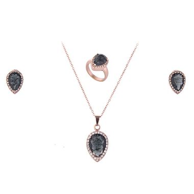 Papillon Accessories Gift Set Rose Gold 3 Pieces