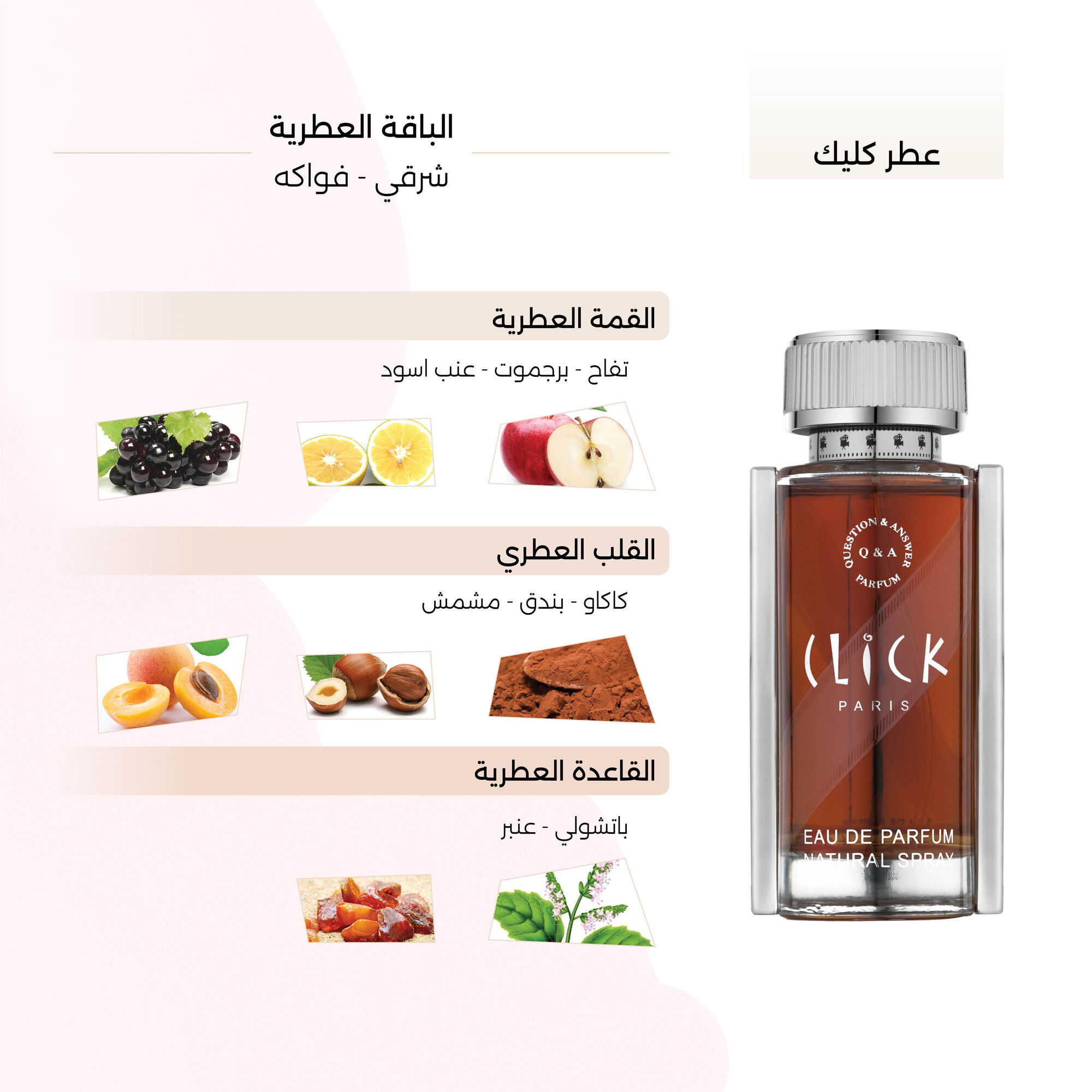 Click Perfume by Q&A 85ml