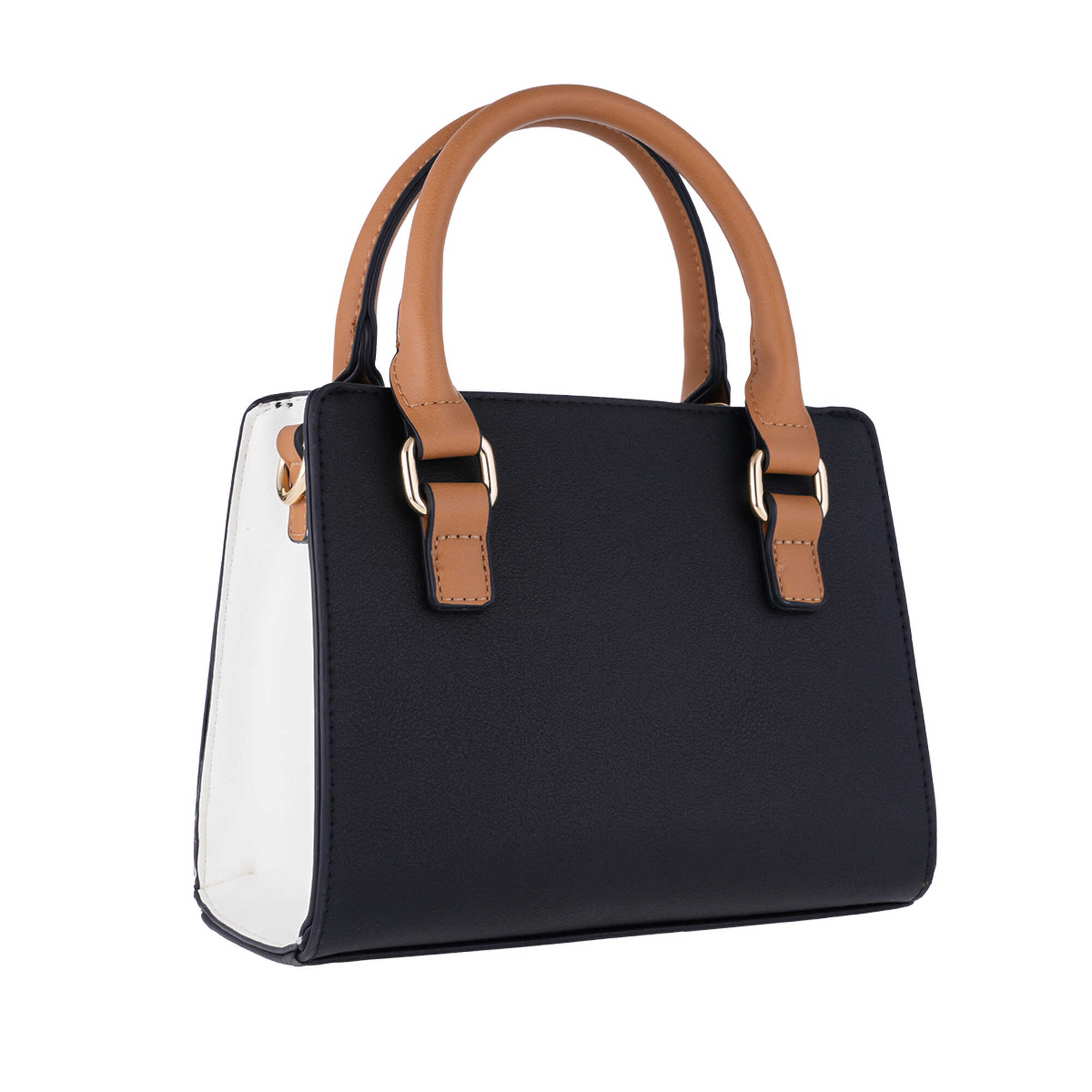 Papillon Handbag Black and Beige- Women&rsquo;s bags - -NOR- 81274E