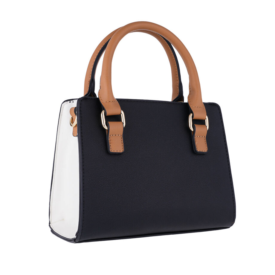 Papillon Handbag Black and Beige- Women’s bags - -NOR- 81274E