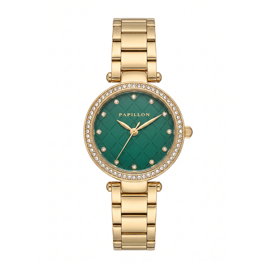 Papillion HZ24 Watch &ndash; PL24008C G GRN + Gift Box