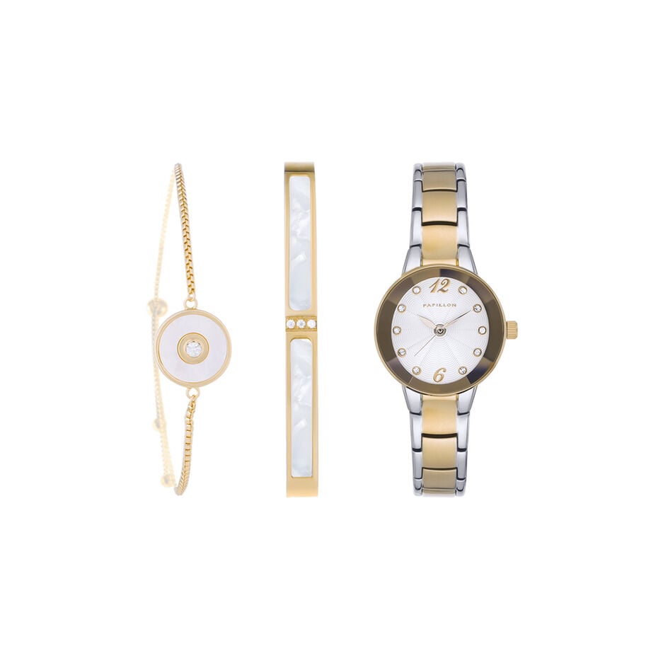 Bracelet Set with Papillon Watch BG2 (S18376S-01-B) SG