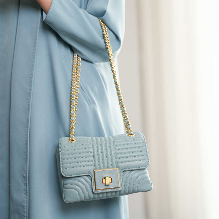 Papillion Shoulder Bag NOR-64759 Blue