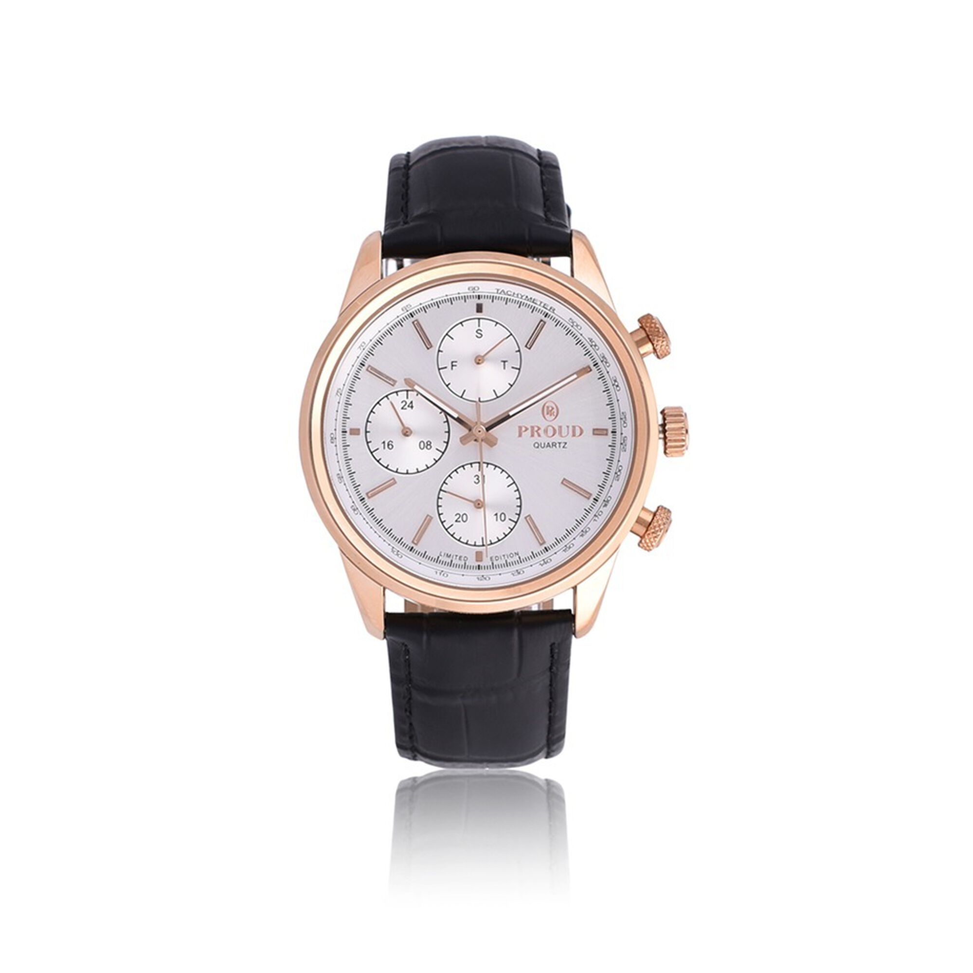 Proud leather pink men’s Watch TF-19PR025