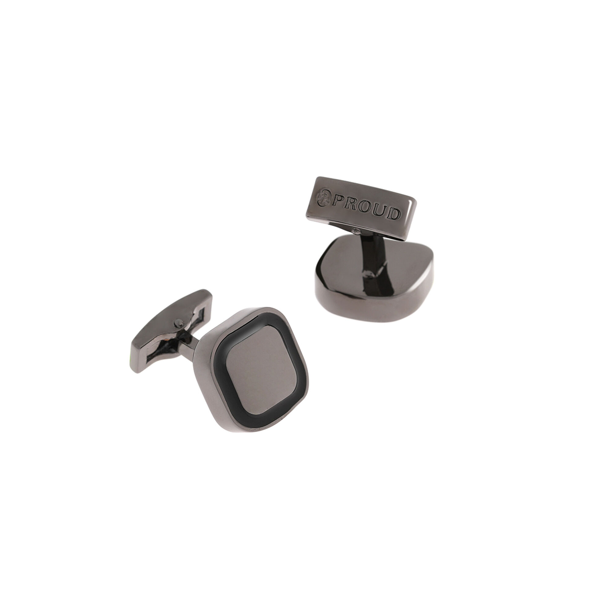 Proud Gray Cufflinks