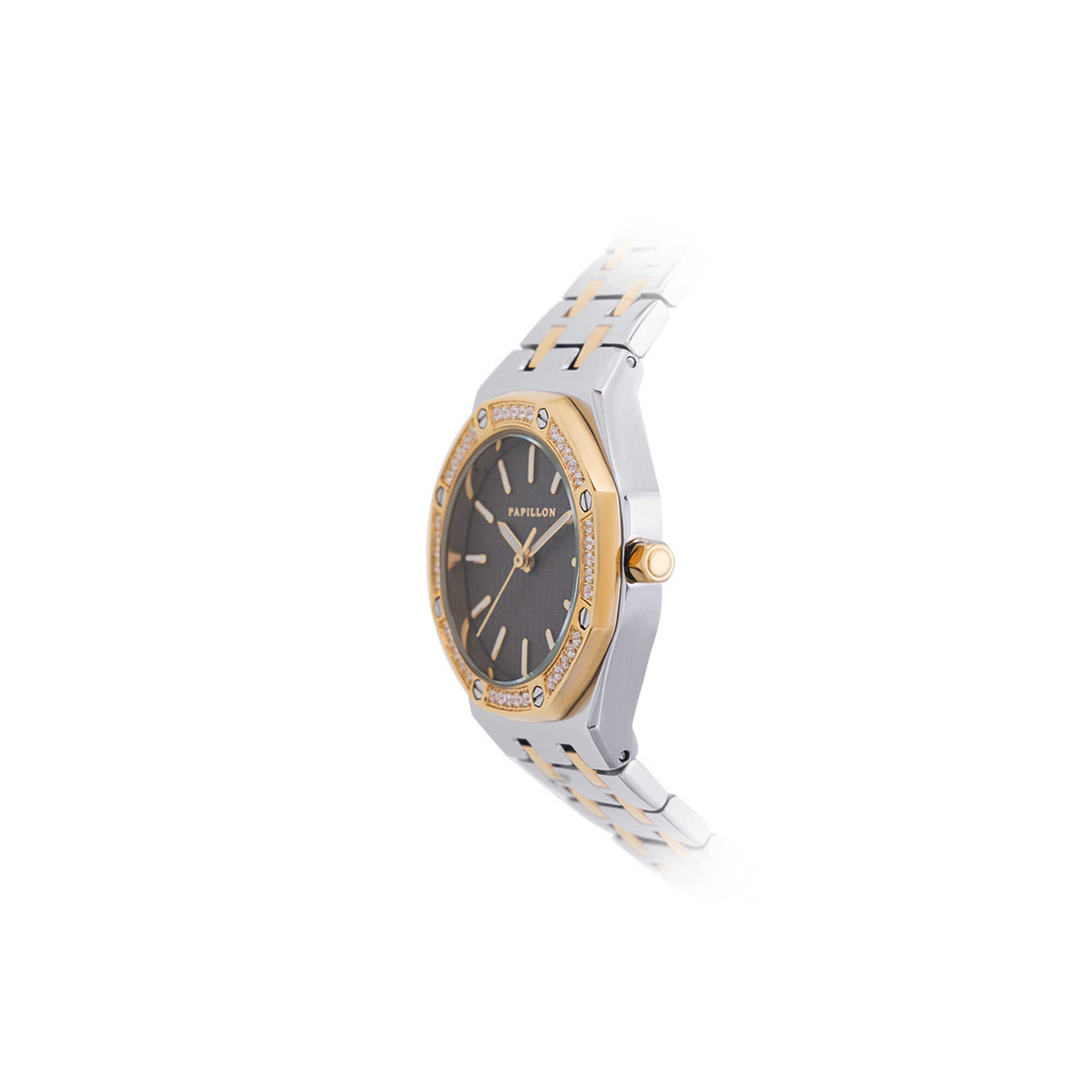Steel PAPILLON Watch Silver & Gold