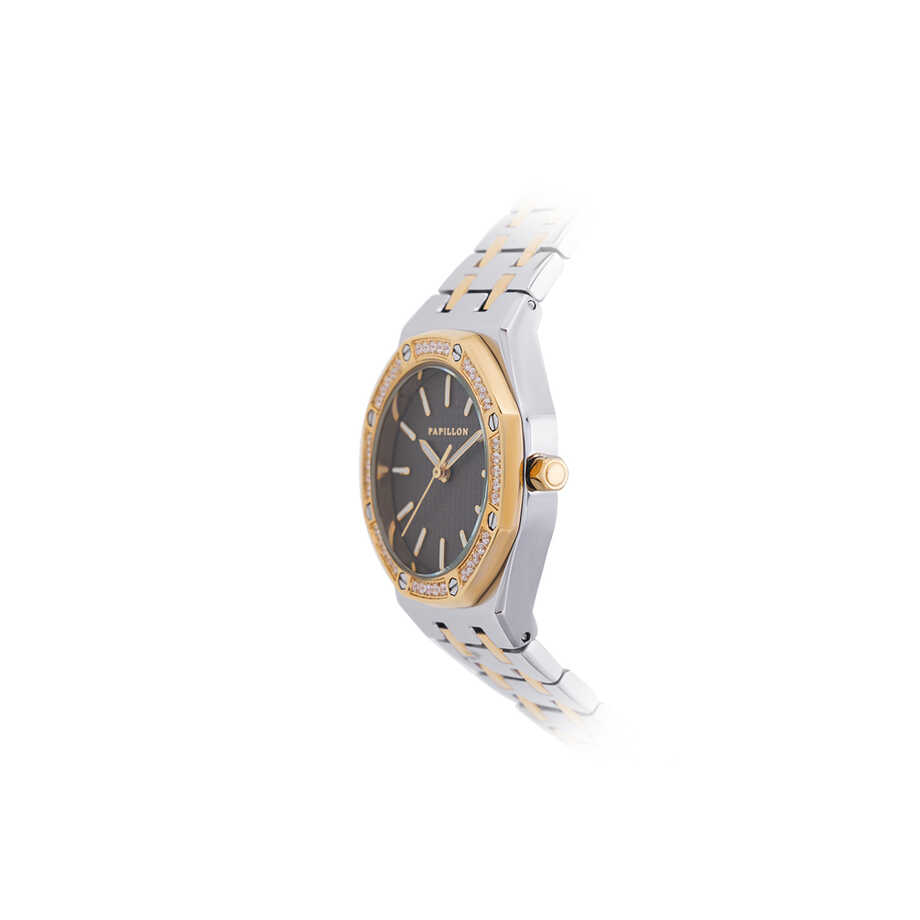 Steel PAPILLON Watch Silver & Gold
