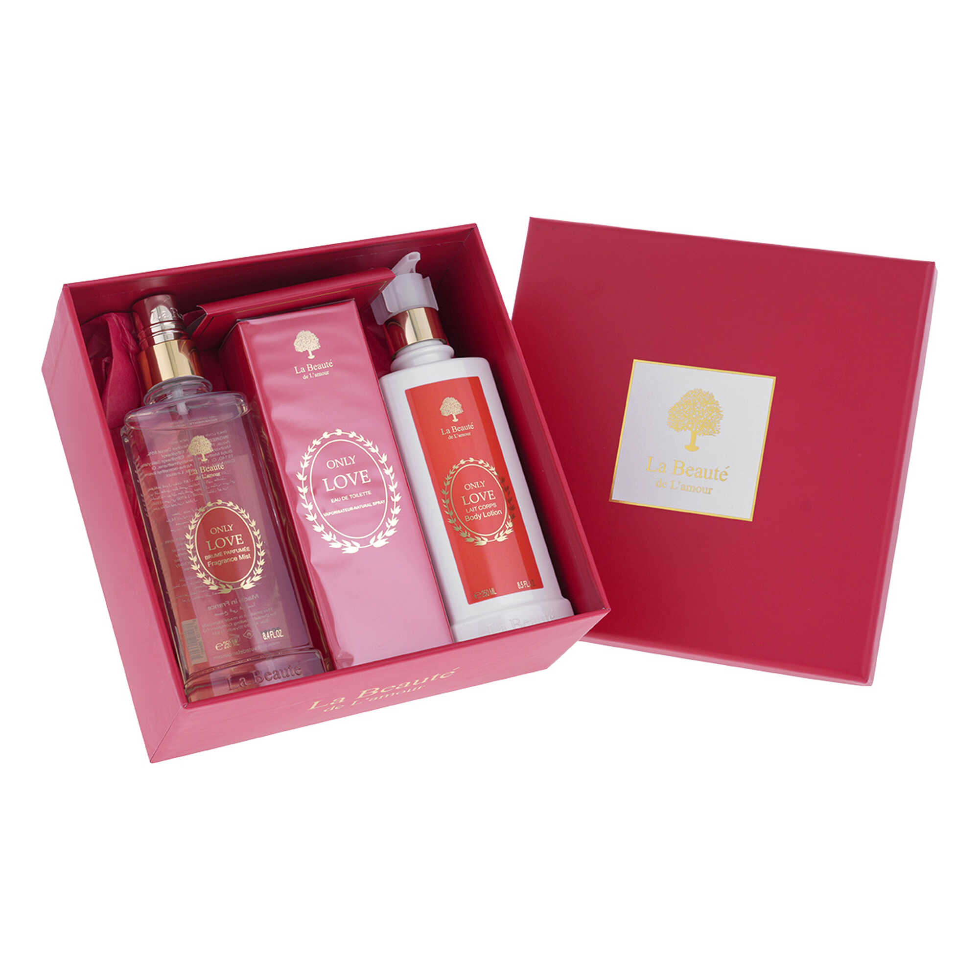 Only love set of 3 pieces La Beaute