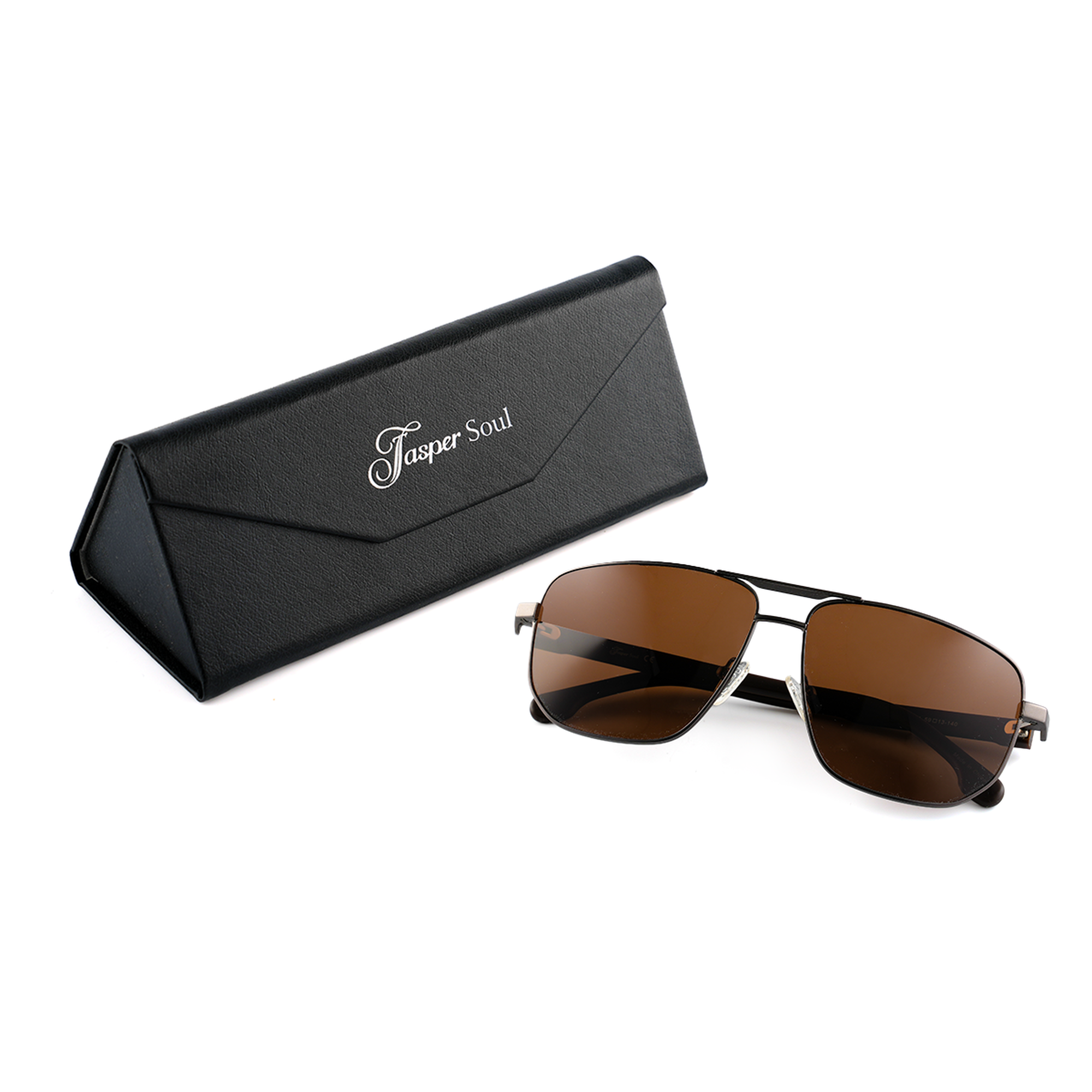 Jasper Soul F2002 C1 Men's Square Polarized Sunglasses