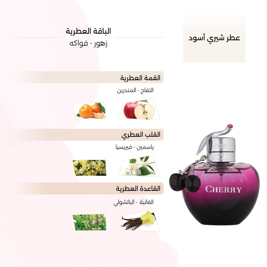 Black Cherry Perfume by Burma 80ml
