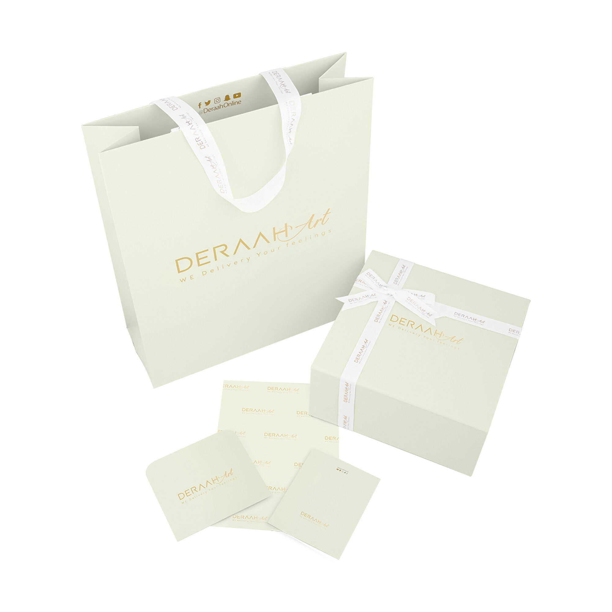 Large art shield packaging set