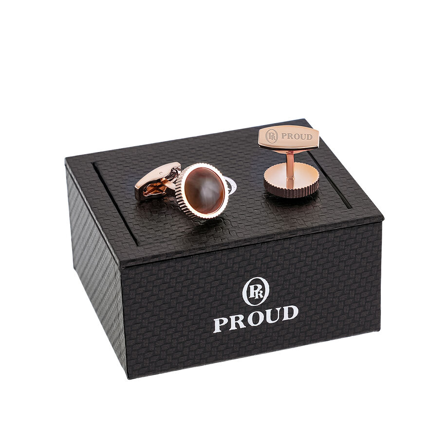 Proud Rose Gold Cufflinks