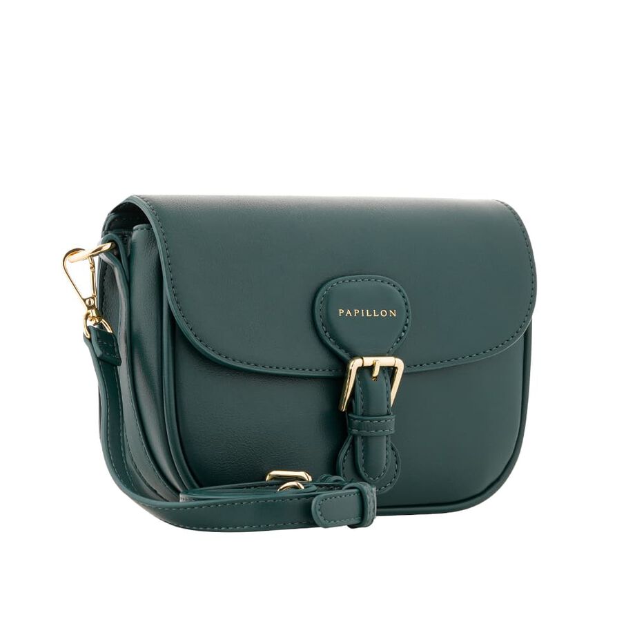 Papillon Crossbody Bag Dark Green- Women’s bags - NOR-64753