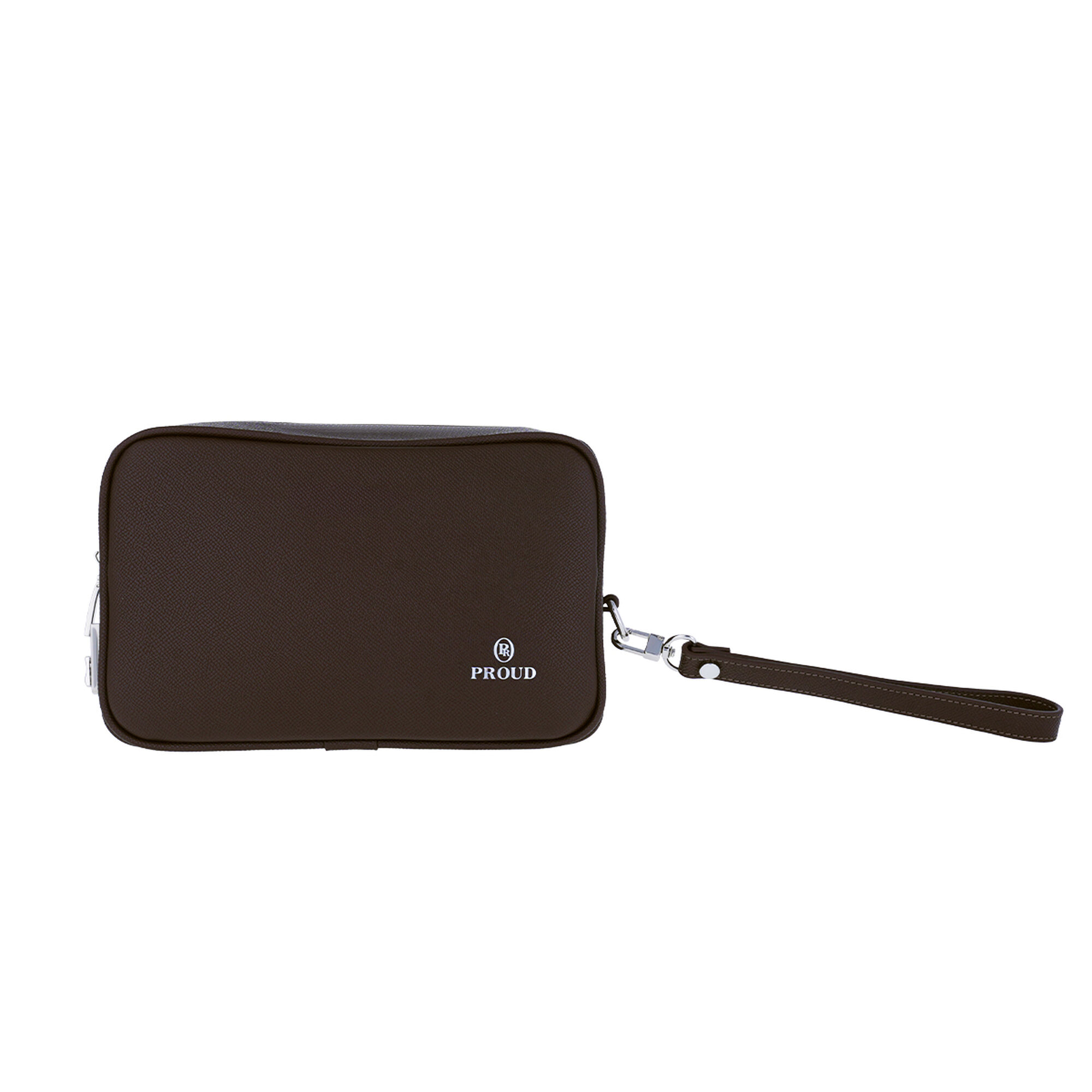Proud Dark Brown Men's Handbag L23050911-B