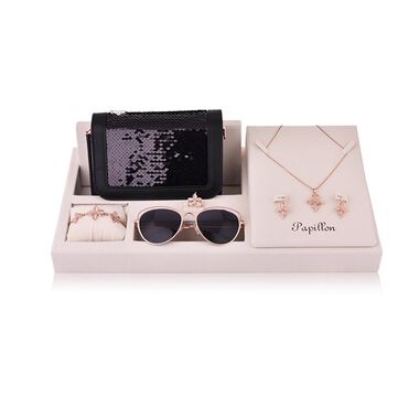 Papillon Accessories Gift Set Rose Gold 6 Pieces